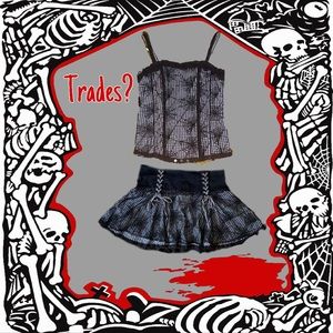 Hi I’m looking for trade offers for my rare Tripp grimham skirt and corset set.